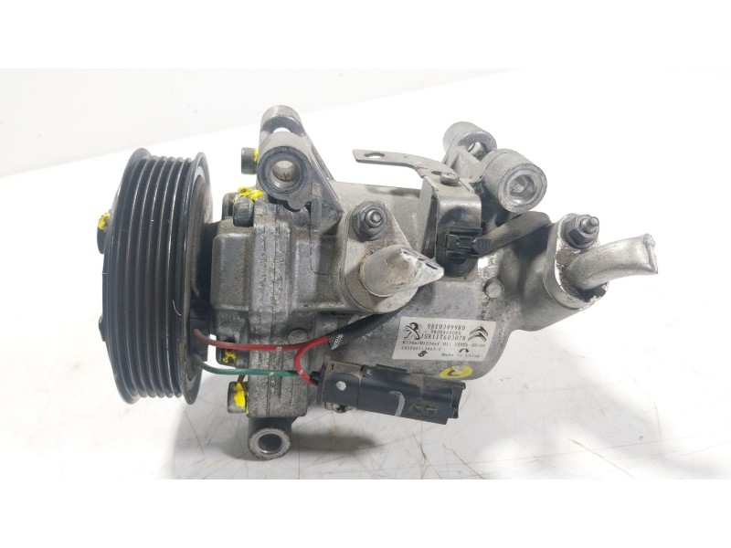 Recambio de compresor aire acondicionado para citroën c3 iii (sx) 1.5 bluehdi 100 (sxyhyp, sxyhtu) referencia OEM IAM 9810349980