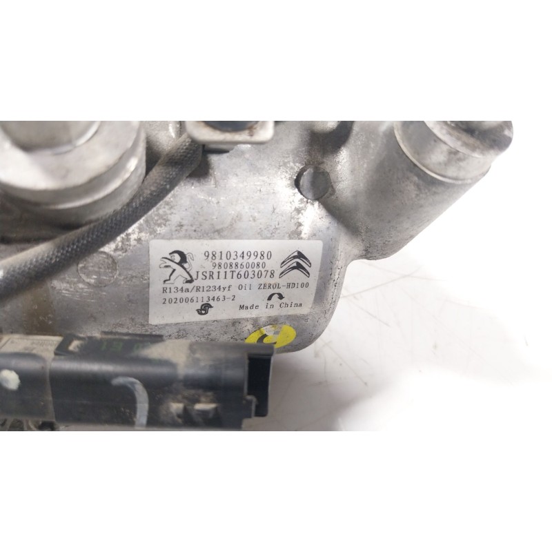 Recambio de compresor aire acondicionado para citroën c3 iii (sx) 1.5 bluehdi 100 (sxyhyp, sxyhtu) referencia OEM IAM 9810349980