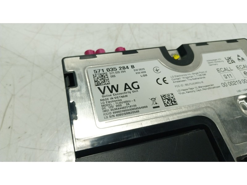 Recambio de modulo electronico para volkswagen caddy v furgoneta/monovolumen (sba, sbh) 2.0 tdi bmt referencia OEM IAM  57103528