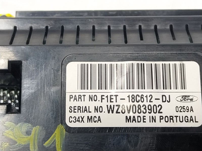 Recambio de mando climatizador para ford focus iv (hn) 1.0 ecoboost referencia OEM IAM 2376689 F1ET18C612DJ 