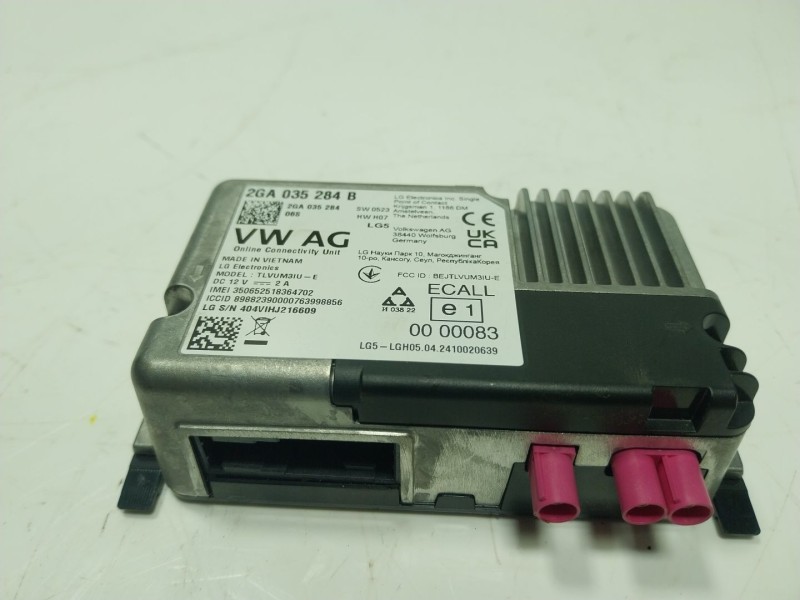 Recambio de modulo electronico para seat arona (kj7, kjp) 1.0 tsi referencia OEM IAM 2GA035284B 2GA035284B 