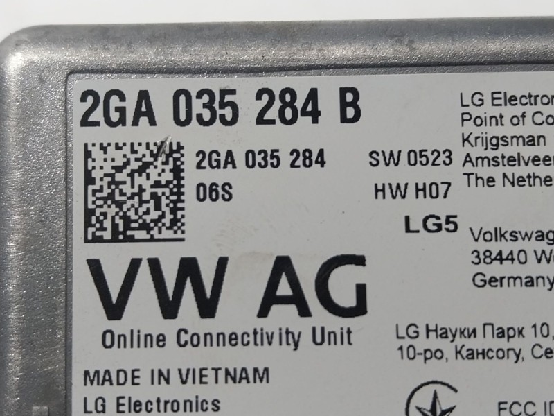 Recambio de modulo electronico para seat arona (kj7, kjp) 1.0 tsi referencia OEM IAM 2GA035284B 2GA035284B 
