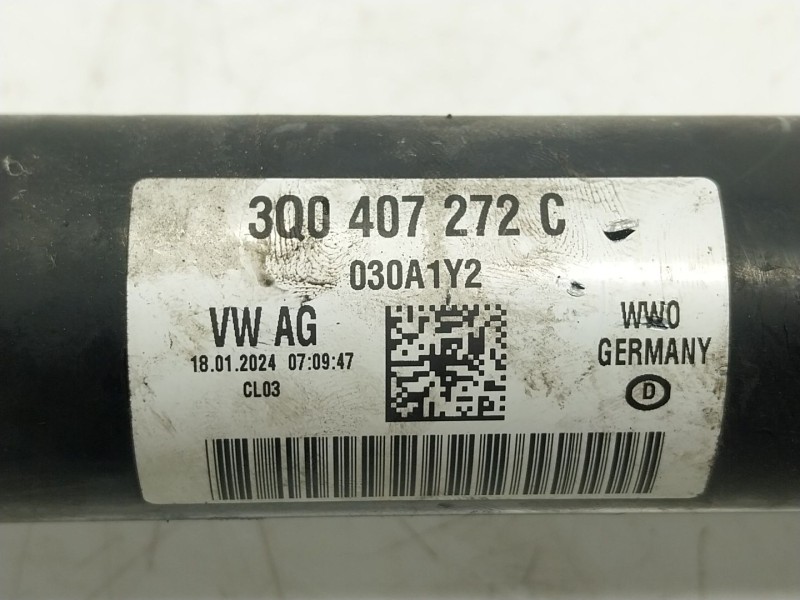 Recambio de transmision derecha para seat tarraco (kn2) 2.0 tdi referencia OEM IAM 3Q0407272C  3Q0407272C