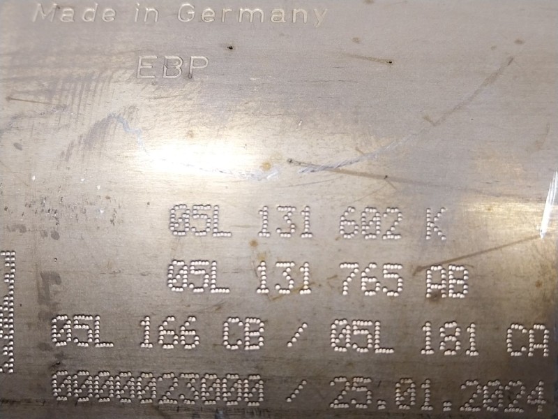 Recambio de filtro de particulas para seat tarraco (kn2) 2.0 tdi referencia OEM IAM 05L131602EX  05L131602K