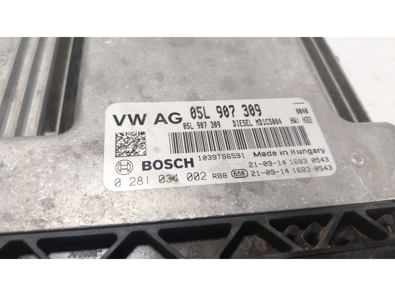 Recambio de centralita motor uce para audi q5 sportback (fyt) 40 tfsi mild hybrid quattro referencia OEM IAM 05L906027AF 05L9073