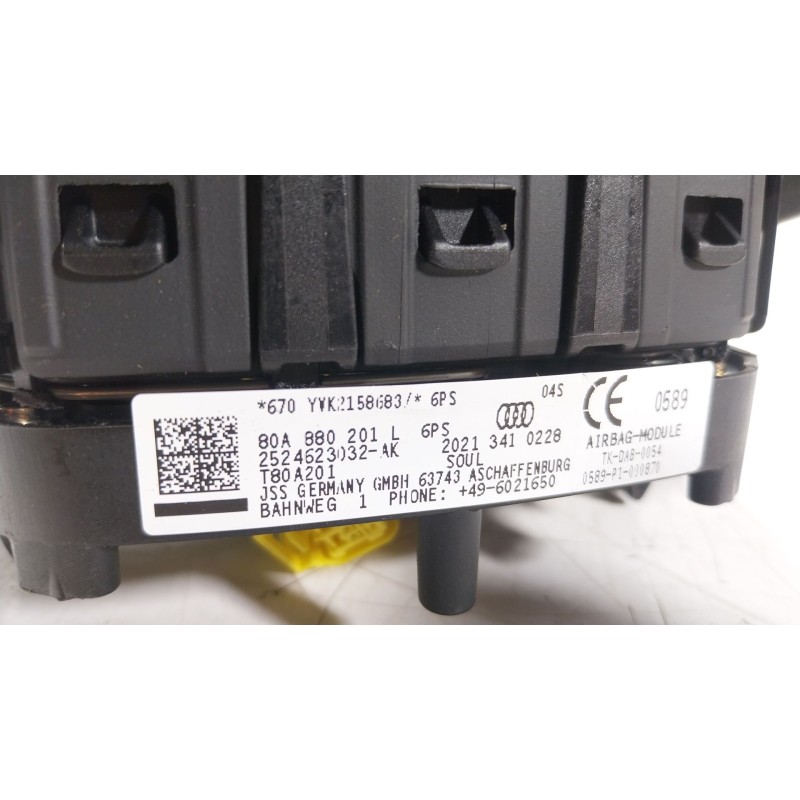 Recambio de airbag delantero izquierdo para audi q5 sportback (fyt) 40 tfsi mild hybrid quattro referencia OEM IAM 80A880201L 80