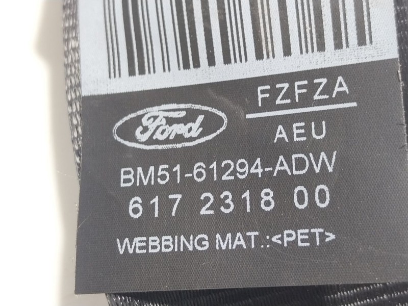 Recambio de cinturon seguridad delantero derecho para ford focus iv (hn) 1.0 ecoboost referencia OEM IAM 1839761 BM5161294ADW 