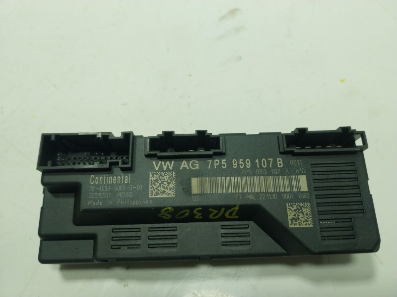 Recambio de modulo electronico para porsche cayenne (92a) 4.8 turbo referencia OEM IAM  7P5959107B 