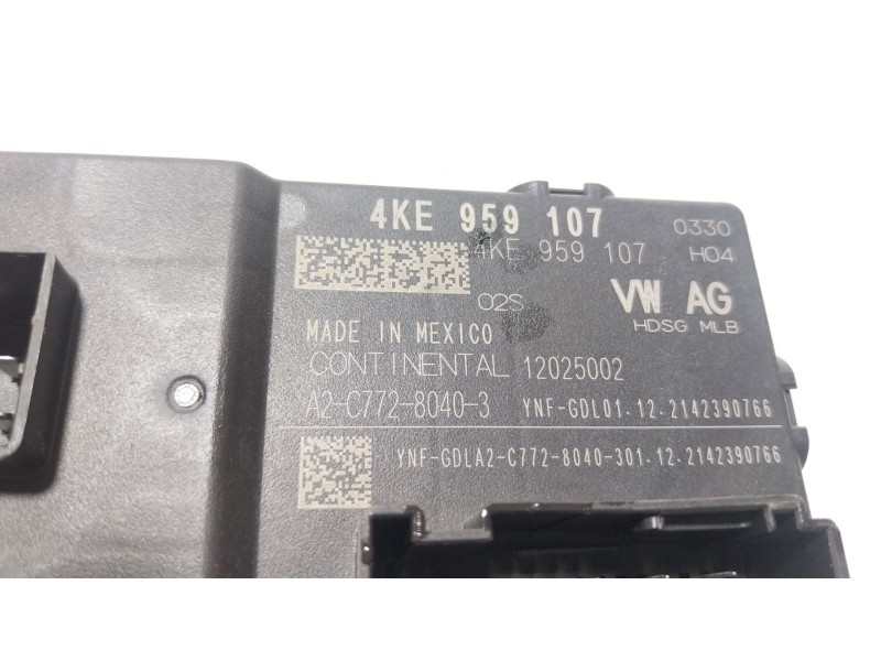 Recambio de modulo electronico para audi q5 sportback (fyt) 40 tfsi mild hybrid quattro referencia OEM IAM 4KE959107 4KE959107 