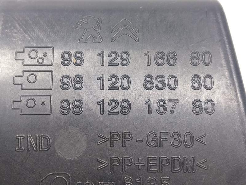 Recambio de tapa combustible para citroën c3 iii (sx) 1.2 puretech 82 referencia OEM IAM 9812083180  