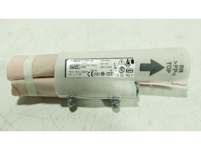 Recambio de airbag trasero derecho para audi q5 sportback (fyt) 40 tfsi mild hybrid quattro referencia OEM IAM 80A880441F 80A880