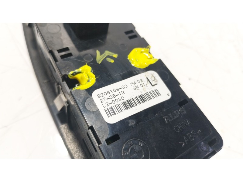 Recambio de mando elevalunas delantero izquierdo para bmw 3 (f30, f80) 320 d referencia OEM IAM 61319208109 920810903 
