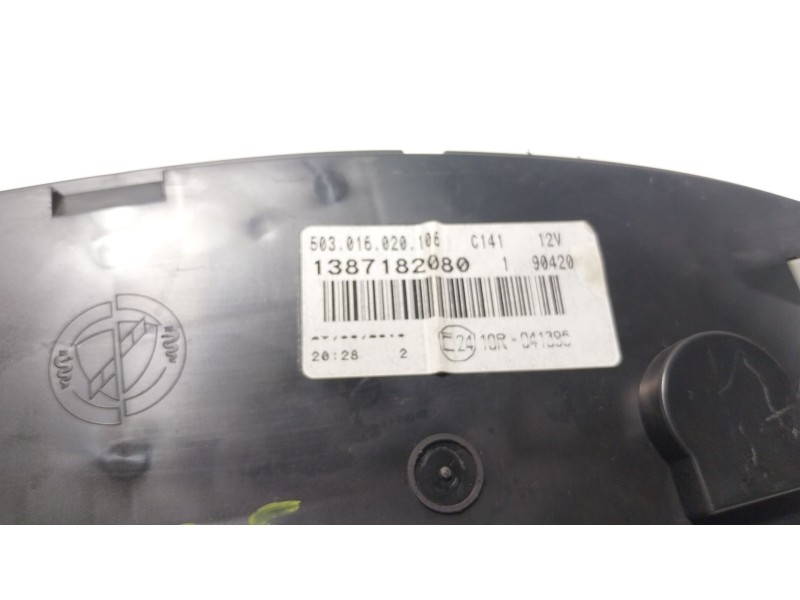 Recambio de cuadro instrumentos para peugeot boxer furgoneta 2.2 hdi 110 referencia OEM IAM 1616793980 1387182080 