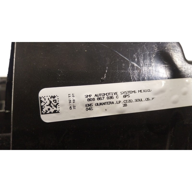 Recambio de guantera para audi q5 sportback (fyt) 40 tfsi mild hybrid quattro referencia OEM IAM 80B857035C 80B857035C 