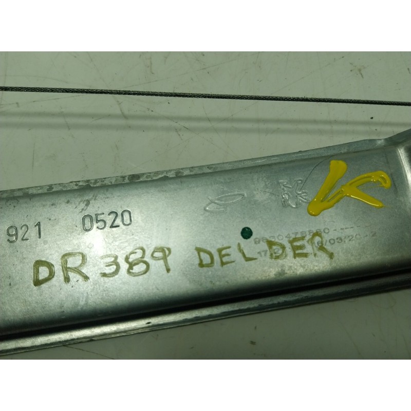 Recambio de elevalunas delantero derecho para citroën c3 iii (sx) 1.2 puretech 82 referencia OEM IAM 9812081580  