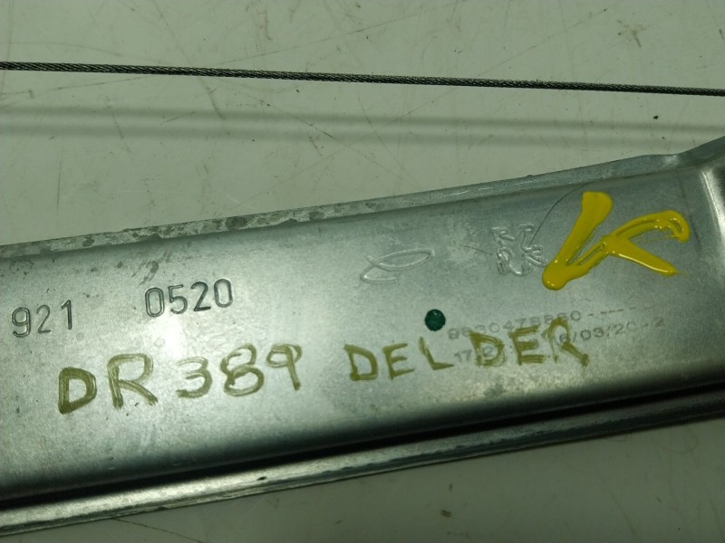 Recambio de elevalunas delantero derecho para citroën c3 iii (sx) 1.2 puretech 82 referencia OEM IAM 9812081580  