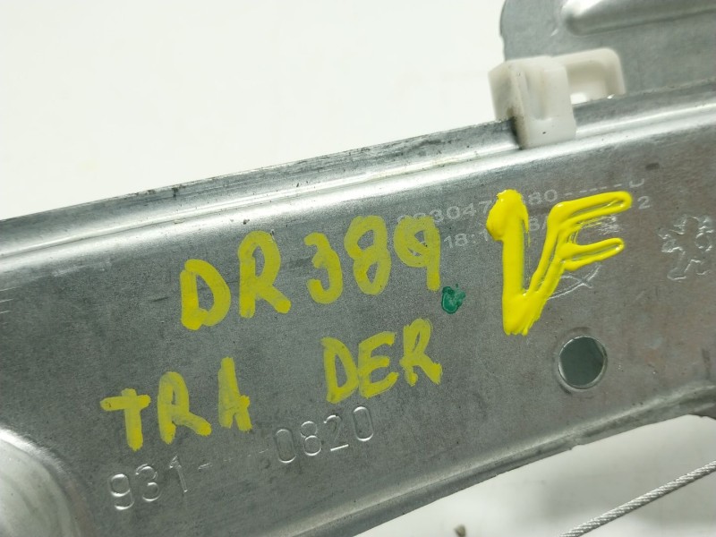 Recambio de elevalunas trasero derecho para citroën c3 iii (sx) 1.2 puretech 82 referencia OEM IAM 9813092980  