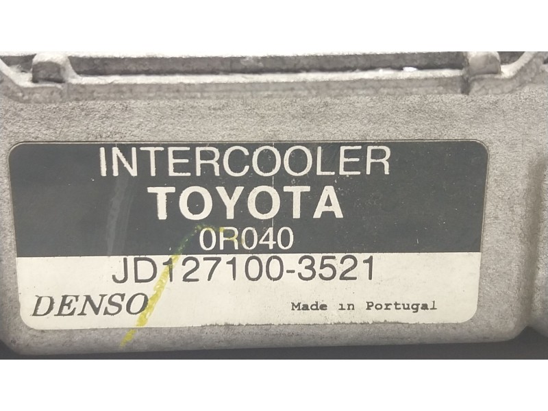 Recambio de intercooler para toyota verso (_r2_) 2.0 d-4d (aur20_) referencia OEM IAM 179400R040 JD1271003521 