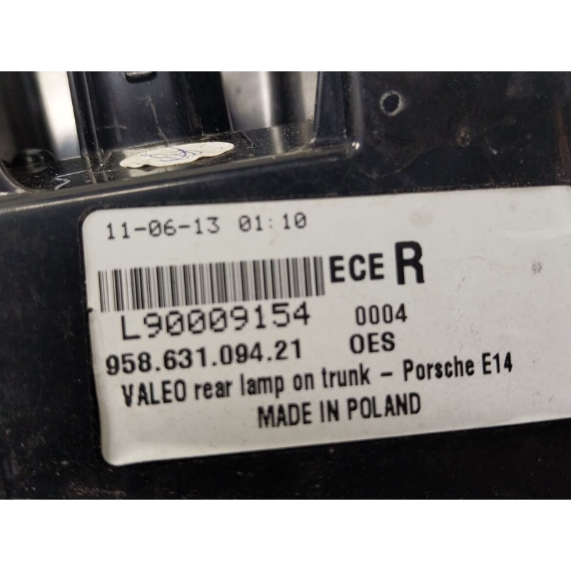 Recambio de piloto trasero derecho interior para porsche cayenne (92a) 4.8 turbo referencia OEM IAM  958631094 