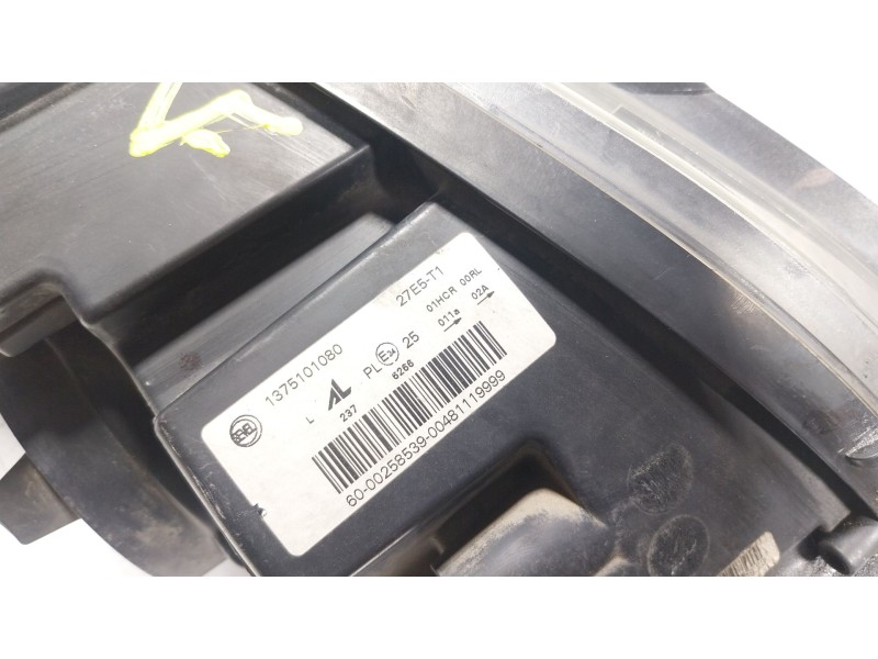 Recambio de faro izquierdo para peugeot boxer furgoneta 2.2 hdi 110 referencia OEM IAM 1612041380 1375101080 