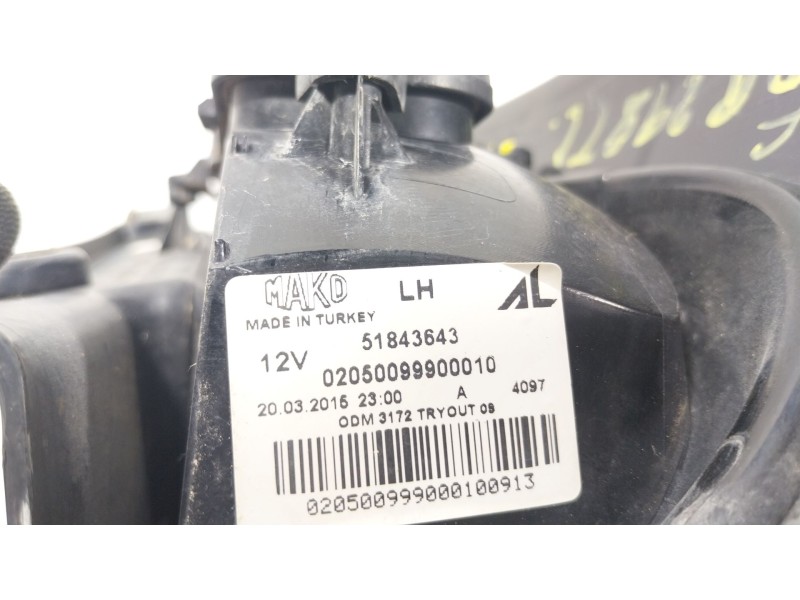 Recambio de piloto trasero izquierdo para fiat panda (312_, 319_) 1.2 (312pxa1a) referencia OEM IAM 51843643 51843643 