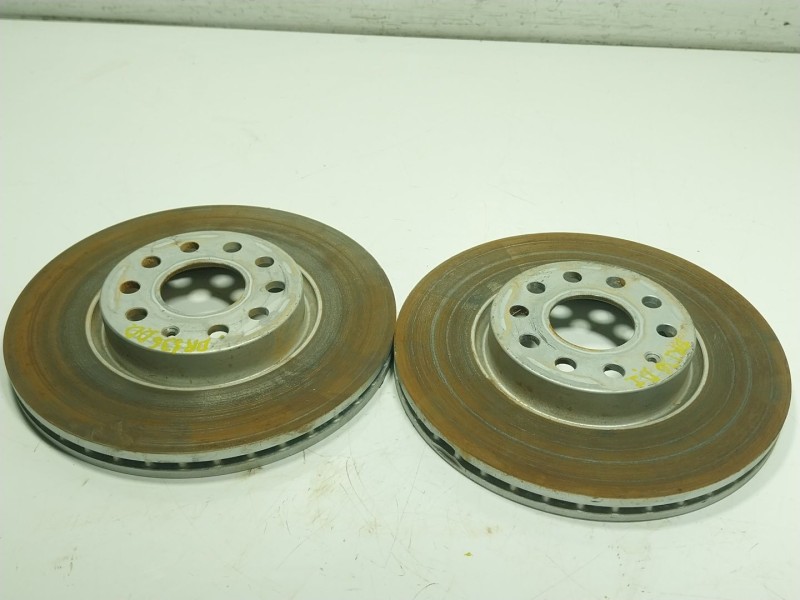 Recambio de disco freno delantero para volkswagen caddy v furgoneta/monovolumen (sba, sbh) 2.0 tdi bmt referencia OEM IAM 5WA615