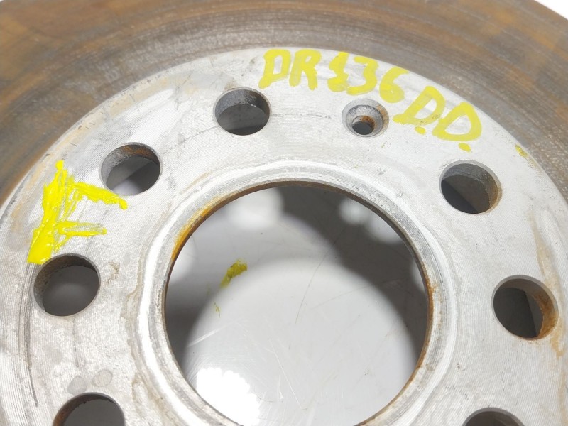 Recambio de disco freno delantero para volkswagen caddy v furgoneta/monovolumen (sba, sbh) 2.0 tdi bmt referencia OEM IAM 5WA615