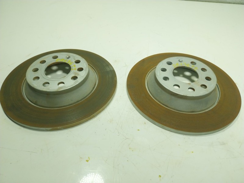 Recambio de disco freno trasero para volkswagen caddy v furgoneta/monovolumen (sba, sbh) 2.0 tdi bmt referencia OEM IAM 3Q061560