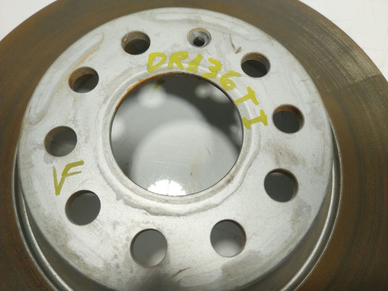 Recambio de disco freno trasero para volkswagen caddy v furgoneta/monovolumen (sba, sbh) 2.0 tdi bmt referencia OEM IAM 3Q061560