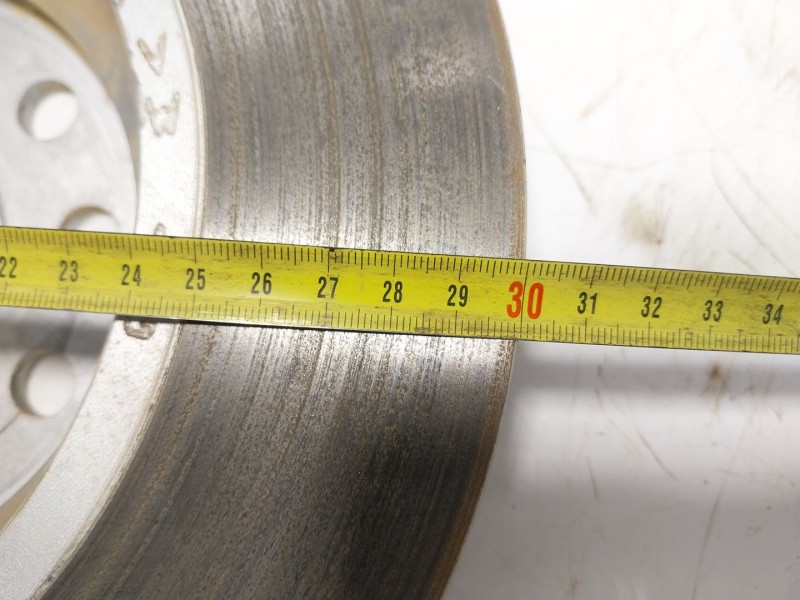 Recambio de disco freno trasero para volkswagen caddy v furgoneta/monovolumen (sba, sbh) 2.0 tdi bmt referencia OEM IAM 3Q061560