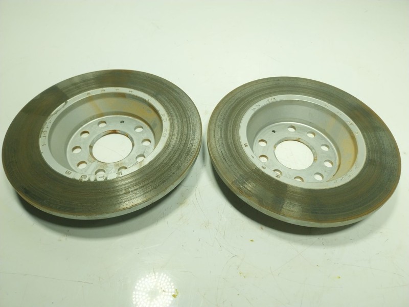 Recambio de disco freno trasero para volkswagen caddy v furgoneta/monovolumen (sba, sbh) 2.0 tdi bmt referencia OEM IAM 3Q061560