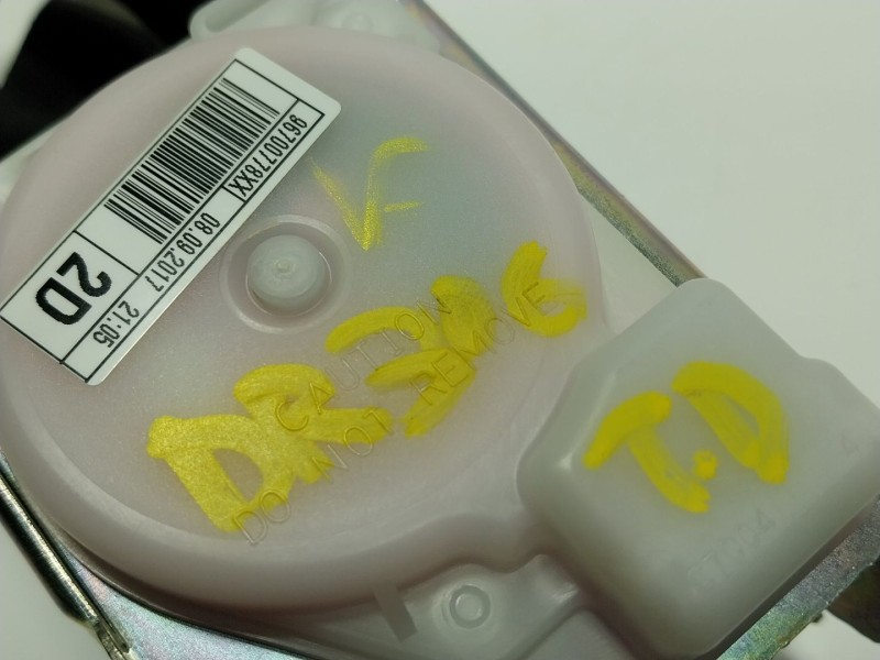 Recambio de cinturon seguridad trasero derecho para peugeot partner tepee 1.2 thp referencia OEM IAM  502HK872GR 