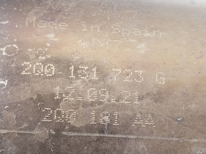 Recambio de catalizador para audi a1 sportback (gba) 25 tfsi referencia OEM IAM 2Q0254503T 2Q0131723G 