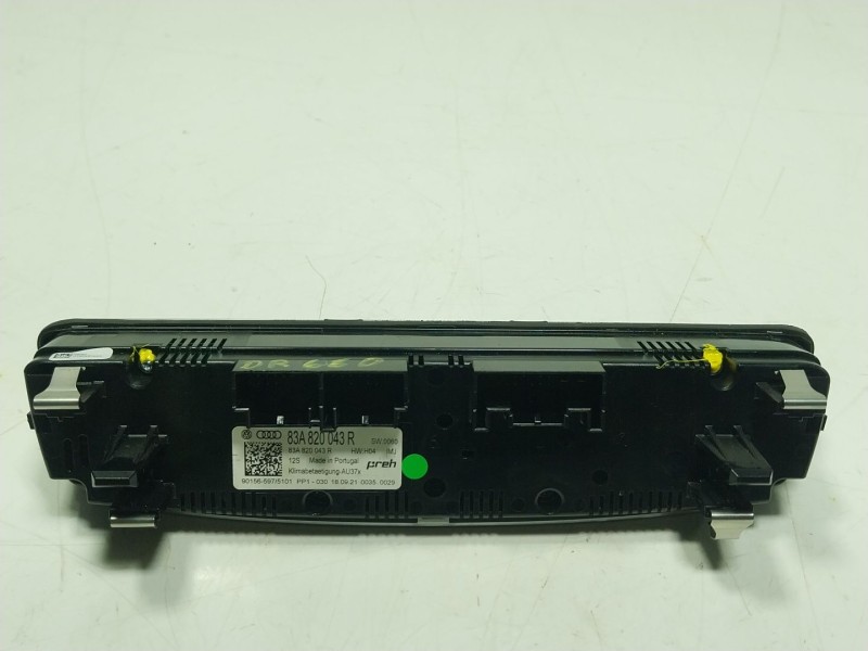 Recambio de mando climatizador para audi a1 sportback (gba) 25 tfsi referencia OEM IAM 83A820043R 83A820043R 