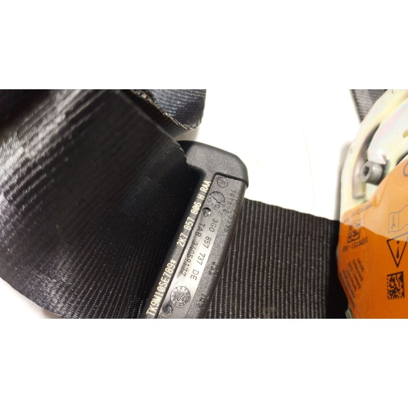 Recambio de cinturon seguridad trasero derecho para volkswagen caddy v furgoneta/monovolumen (sba, sbh) 2.0 tdi bmt referencia O