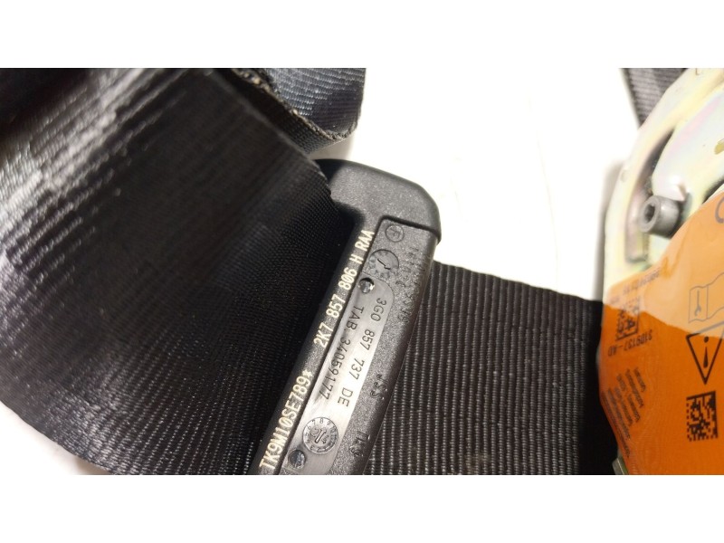 Recambio de cinturon seguridad trasero derecho para volkswagen caddy v furgoneta/monovolumen (sba, sbh) 2.0 tdi bmt referencia O