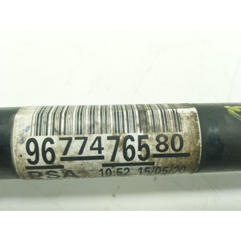 Recambio de transmision izquierda para citroën c3 iii (sx) 1.2 puretech 82 referencia OEM IAM 9677476580 9677476580 