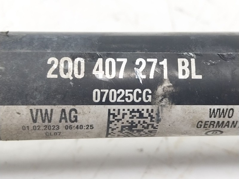 Recambio de transmision izquierda para audi a1 sportback (gba) 25 tfsi referencia OEM IAM 2Q0407271BL 2Q0407271BL 