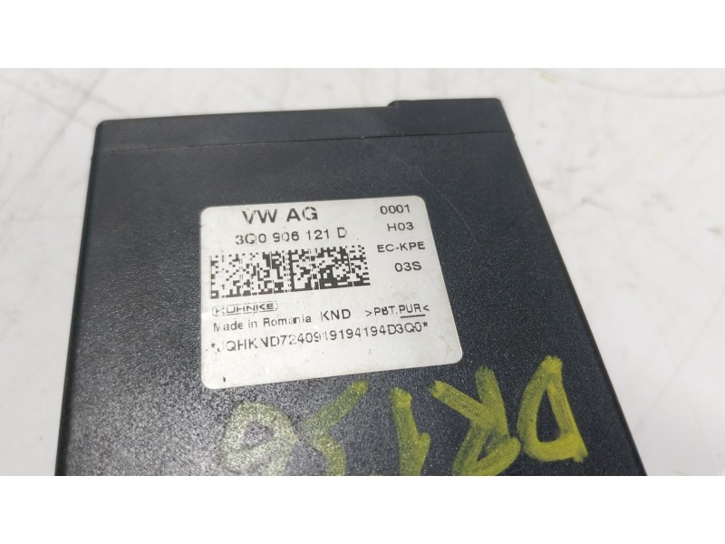 Recambio de modulo electronico para volkswagen caddy v furgoneta/monovolumen (sba, sbh) 2.0 tdi bmt referencia OEM IAM  3Q090612