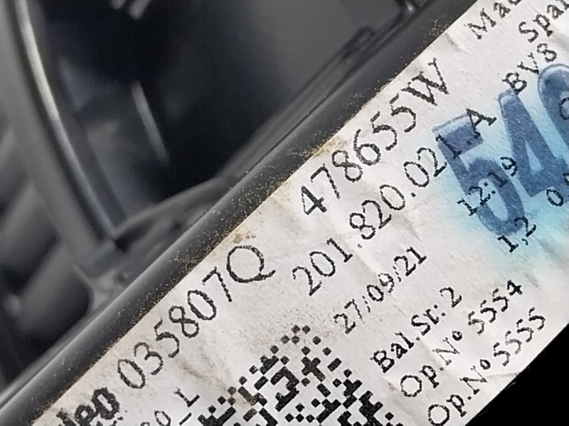 Recambio de motor calefaccion para audi a1 sportback (gba) 25 tfsi referencia OEM IAM 2Q1820021A 201820021A 