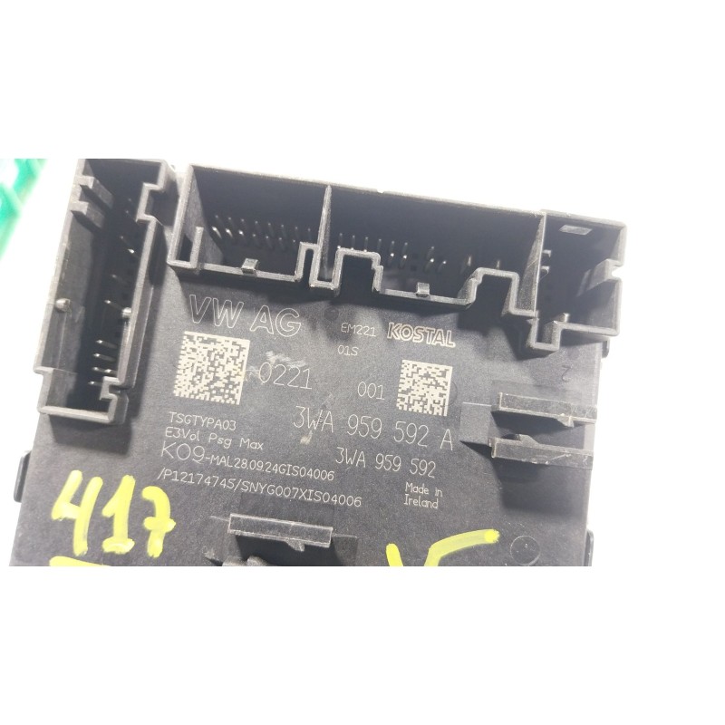 Recambio de modulo electronico para volkswagen caddy v furgoneta/monovolumen (sba, sbh) 2.0 tdi bmt referencia OEM IAM  3WA95959