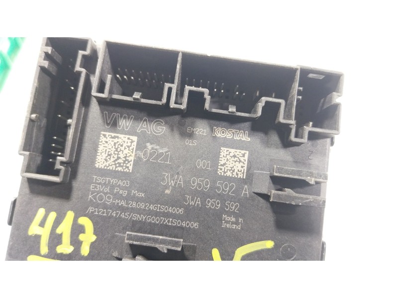 Recambio de modulo electronico para volkswagen caddy v furgoneta/monovolumen (sba, sbh) 2.0 tdi bmt referencia OEM IAM  3WA95959