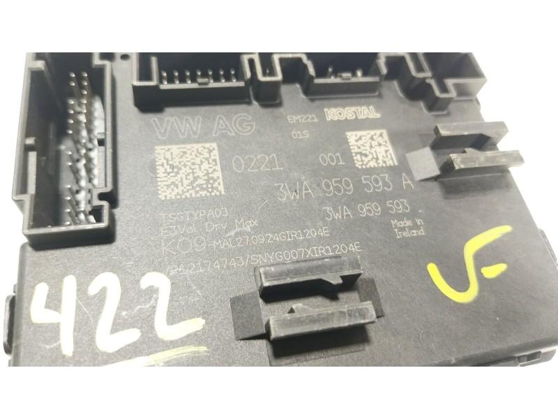 Recambio de modulo electronico para volkswagen caddy v furgoneta/monovolumen (sba, sbh) 2.0 tdi bmt referencia OEM IAM  3WA95959