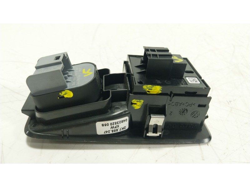 Recambio de mando elevalunas delantero izquierdo para volkswagen caddy v furgoneta/monovolumen (sba, sbh) 2.0 tdi bmt referencia