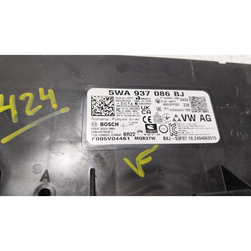 Recambio de modulo electronico para volkswagen caddy v furgoneta/monovolumen (sba, sbh) 2.0 tdi bmt referencia OEM IAM  5WA93708