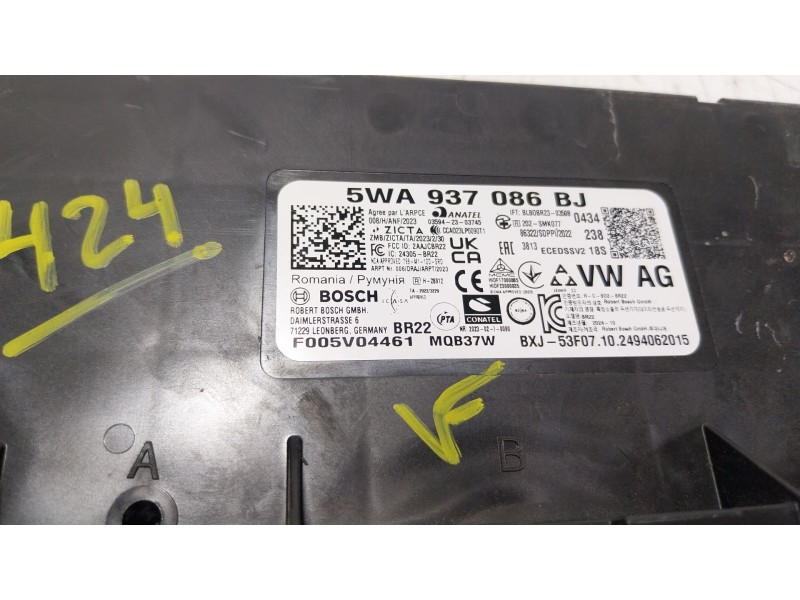 Recambio de modulo electronico para volkswagen caddy v furgoneta/monovolumen (sba, sbh) 2.0 tdi bmt referencia OEM IAM  5WA93708
