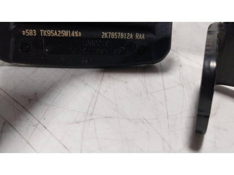 Recambio de cinturon seguridad trasero derecho para volkswagen caddy v furgoneta/monovolumen (sba, sbh) 2.0 tdi bmt referencia O