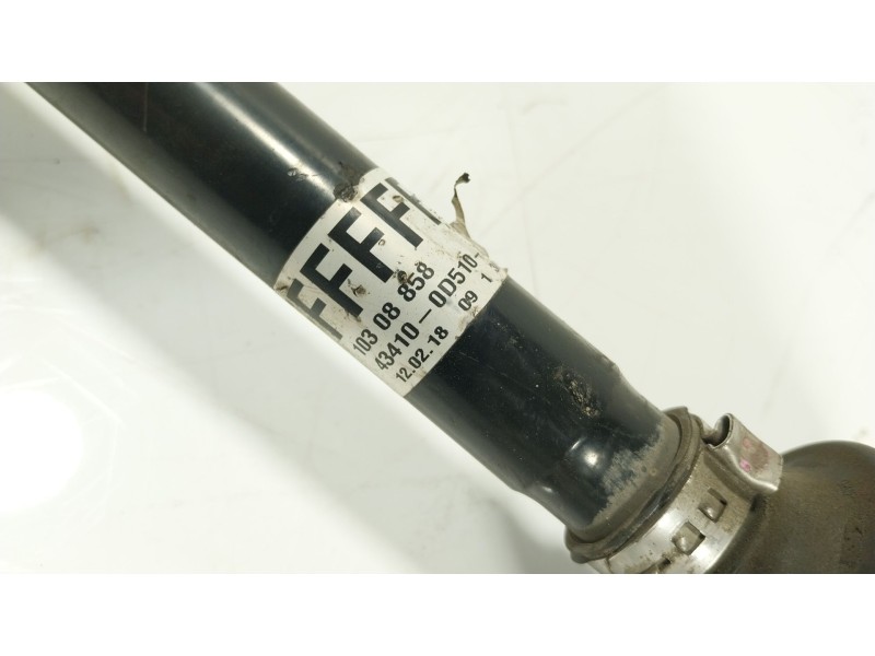 Recambio de transmision derecha para toyota yaris (_p13_) 1.5 (nsp131_) referencia OEM IAM 434100D510 434100D510 