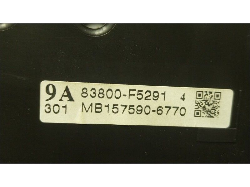 Recambio de cuadro instrumentos para toyota yaris (_p13_) 1.5 (nsp131_) referencia OEM IAM 83800F5291 83800F5291 