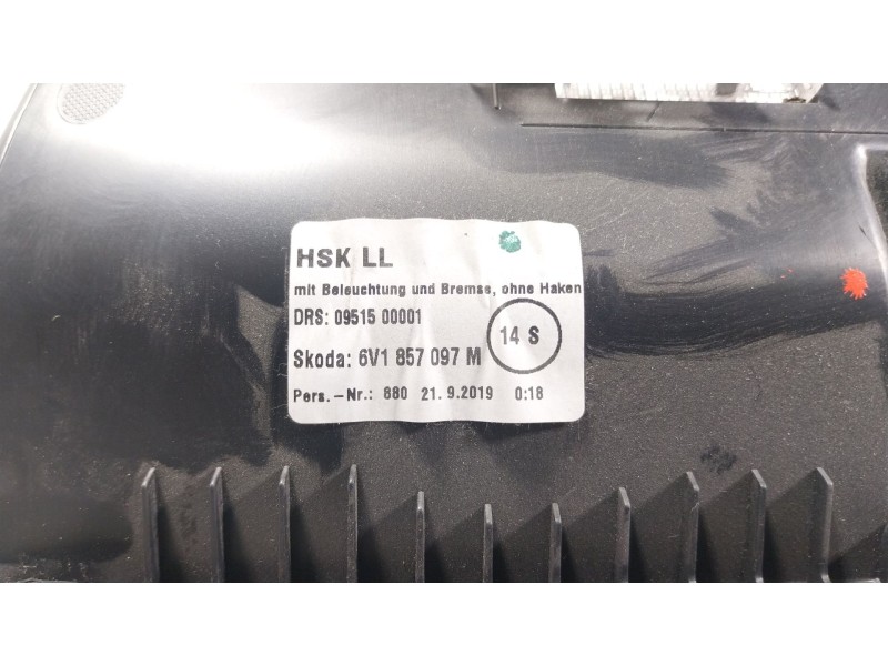 Recambio de guantera para skoda fabia iii station wagon (nj5) 1.0 tsi referencia OEM IAM  6V1857097M 